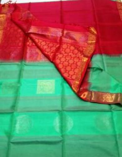 SOFT SILK SAREE WITH BLOUSE